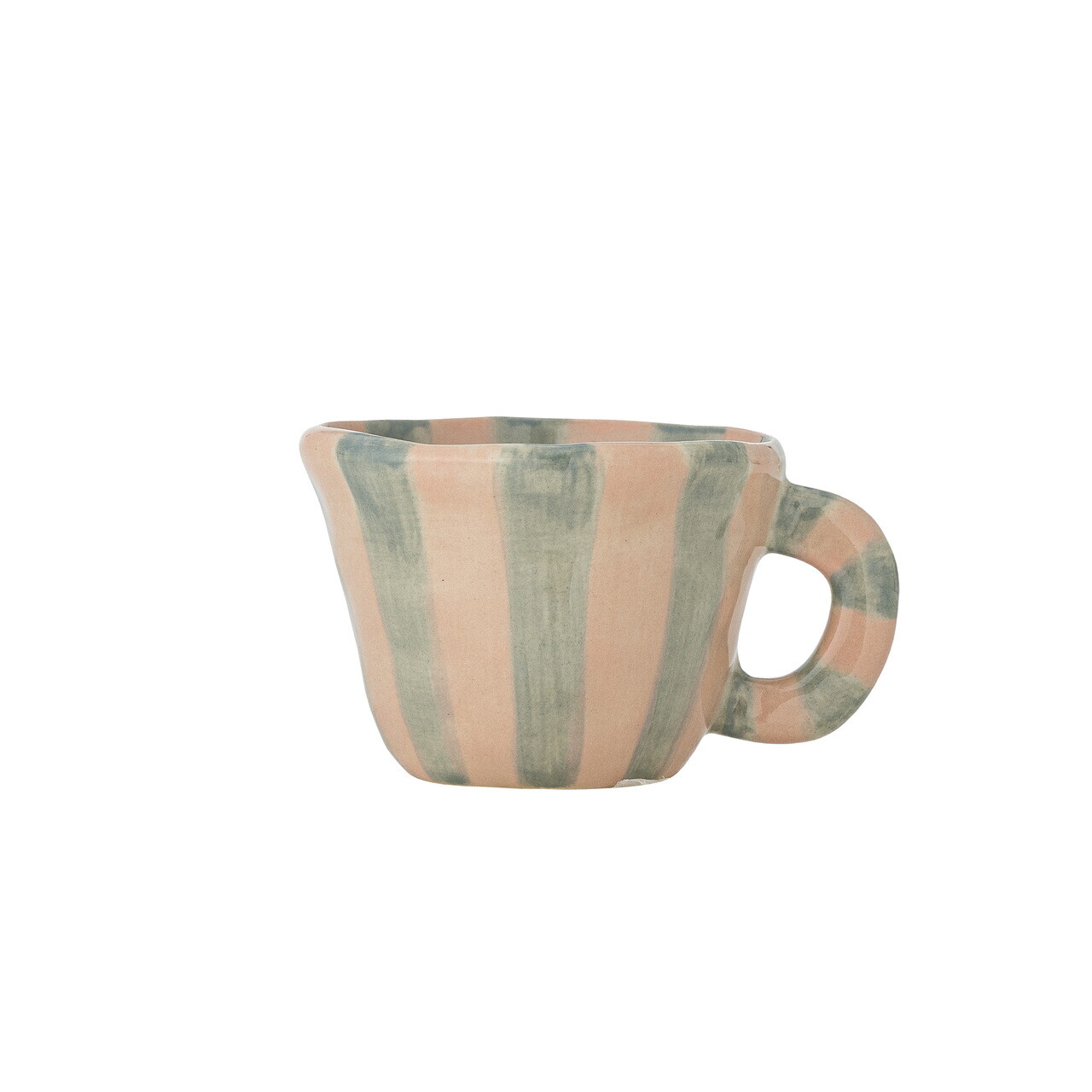 Ceasca, Bloomingville, Nini Green, 7.5x5.5 cm, 110 ml, ceramica, multicolor - imagine 6
